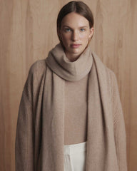 Mongolian Spring Cashmere Oversized Boyfriend Cardigan Sweater