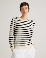 Ivory-black Stripe