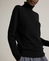 Mongolian Cashmere Turtleneck Sweater